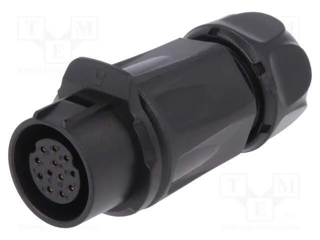 Conector: Redondos, Ficha, Tamanho 20, 02, F&ecirc;mea,.