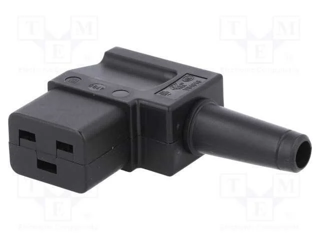 Conector: de Alimenta&ccedil;&atilde;o, Ficha, F&ecirc;mea, 16a, 250vac, Iec 60320