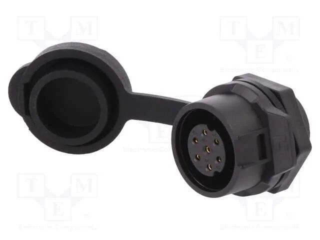 Conector: Redondos, Tomada, Tamanho 16, 02, F&ecirc;mea.