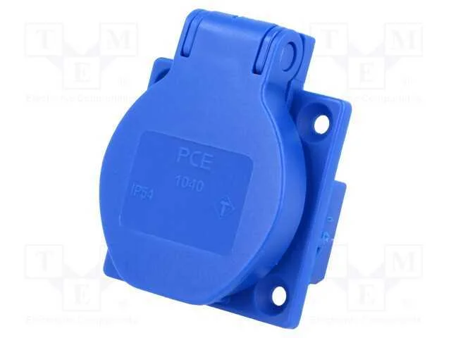 Conector de alimentacao tomada 2PPE 250VAC .