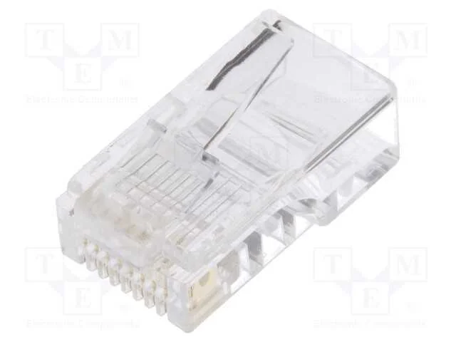 Ficha, Rj45, Pin: 8, Sistema: 8p8c, com Cabo, Idc,Cerrar