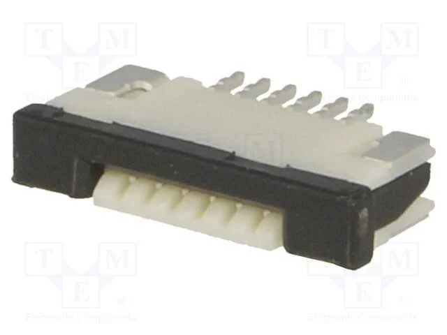 Conector: FFC/FPC, horizontais, PIN: 6, contactos.