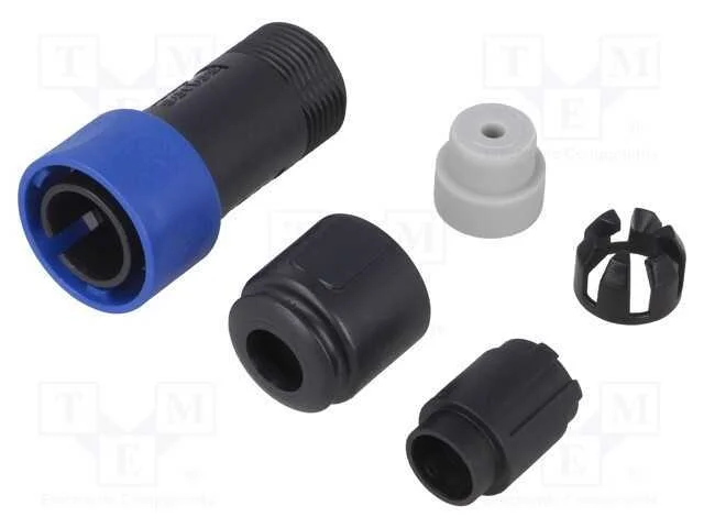 Conector: Redondos, Ficha, Macho, Pin: 6, Sem Contactos, com Cabo
