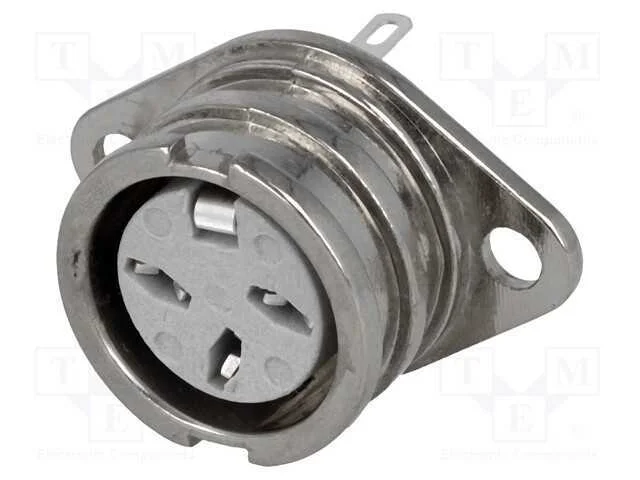 Tomada, DIN, f&ecirc;mea, PIN: 3, Sistema: 180, solda, .