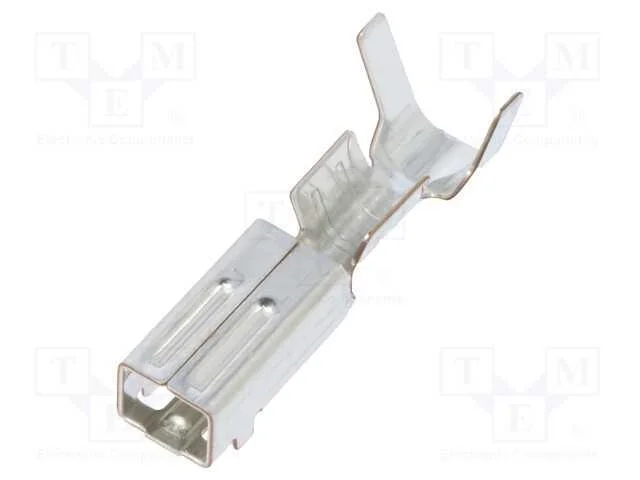 Contacto, f&ecirc;mea, estanhado, 16AWG&divide;22AWG, cerrar, .