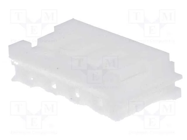 Fio-placa, ficha, f&ecirc;mea, EH, 2,5mm, PIN: 4, sem c.