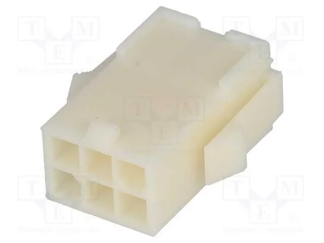 Ficha, Fio-Fio, Macho, Mini Universal Mate-N-Lok, 4,14mm, Pin: 6
