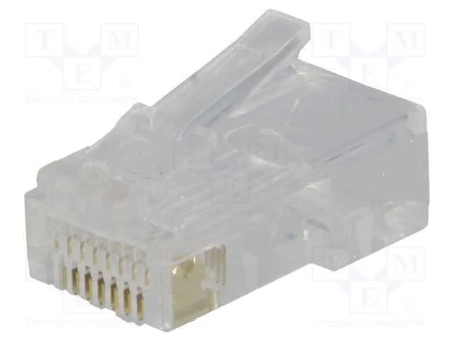 Ficha, Rj45, Pin: 8, Sistema: 8p8c, com Cabo, Idc,Cerrar