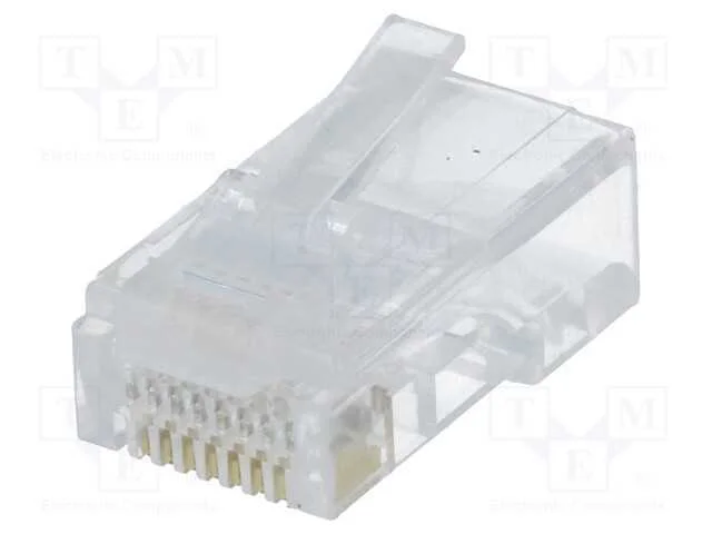 Ficha, Rj45, Pin: 8, Sistema: 8p8c, com Cabo, Idc,Cerrar