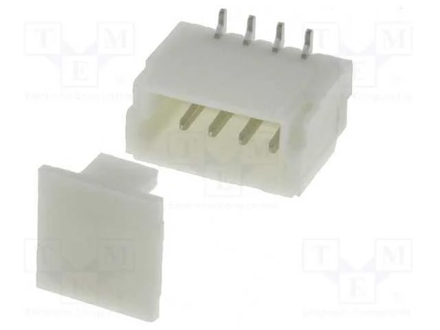 Tomada, Fio-Placa, Macho, 1mm, Pin: 4, Smt, 50v, 1a, Estanhado, 20mo