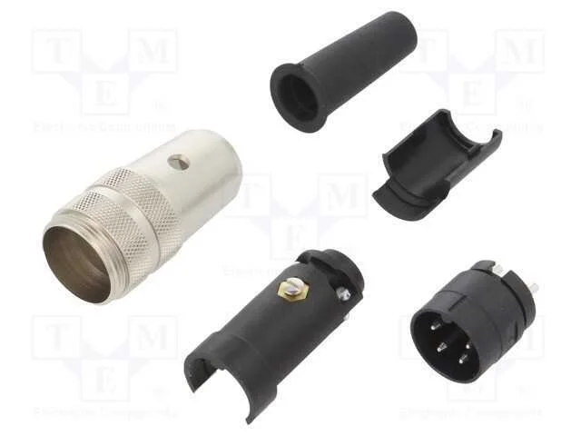 Conector: M16, ficha, 680, macho, PIN: 4, n&atilde;o bli.