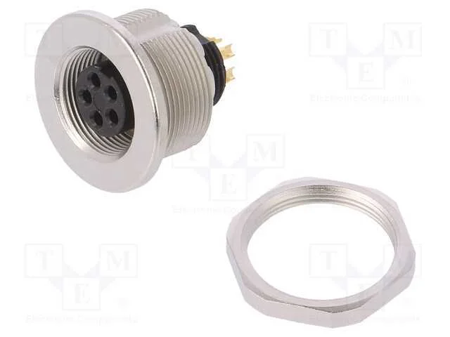 Conector: M9, tomada, 702,712, f&ecirc;mea, PIN: 5, n&atilde;o.