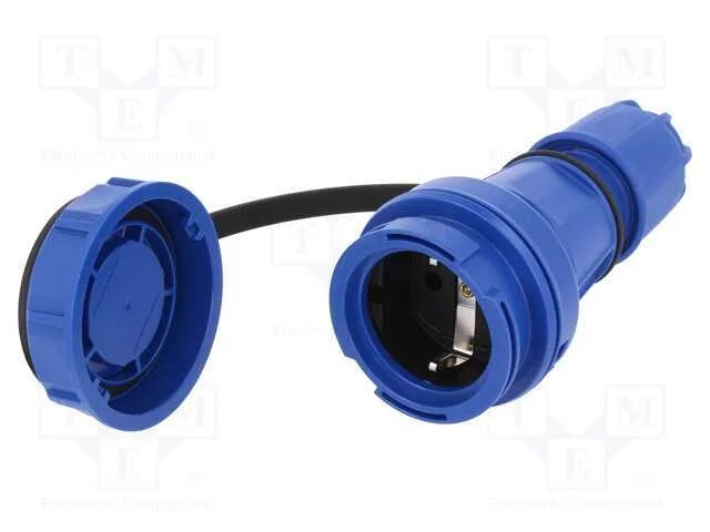 Conector: de alimenta&ccedil;&atilde;o, f&ecirc;mea, tomada, 2P+PE, 2.