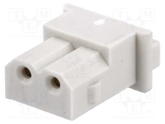 Fio-Placa, Ficha, F&ecirc;mea, Mini-Spox, 2,5mm, Pin: 2, Sem Contactos