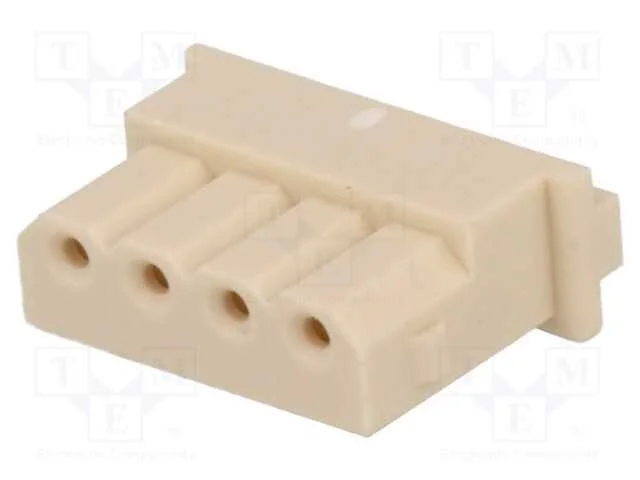 Fio-Placa, Ficha, F&ecirc;mea, Mini-Spox, 2,5mm, Pin: 4, Sem Contactos