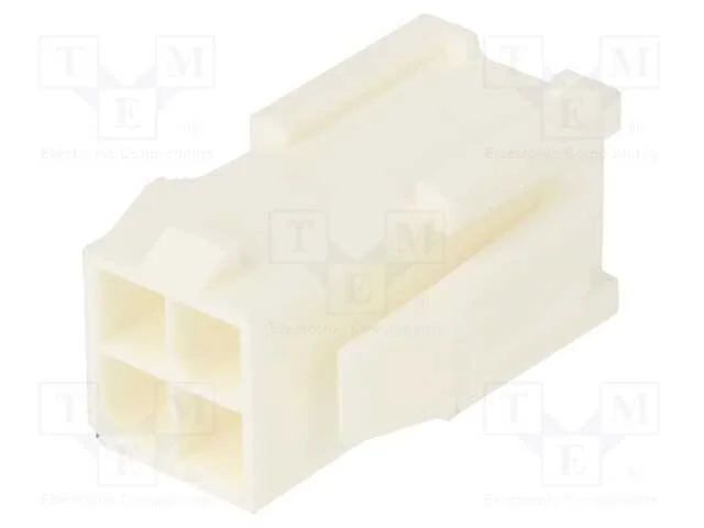 Ficha, fio-fio/placa, macho, Minitek Pwr 4.2, 4,2.