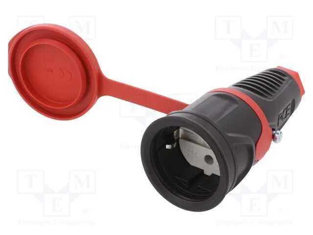 Conector: de Alimenta&ccedil;&atilde;o, F&ecirc;mea, Tomada, 2p+Pe, 2.
