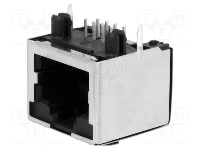 Tomada, Rj45, Cat: 5, Blindadas, Sistema: 8p8c, Tht, Angulares 90