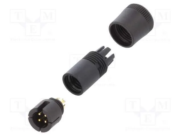 Conector: Redondos, Ficha, 719, Macho, Pin: 4, N&atilde;o Blindados, 3a