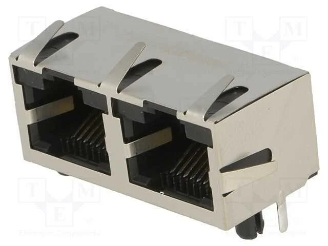 Tomada, Rj45, Cat: 5, Blindadas,Duplas, Sistema: 8p8c, Tht