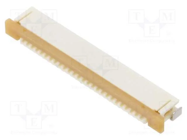 Conector: Ffc/Fpc, Horizontais, Pin: 26, Contactos Inferiores,Zif