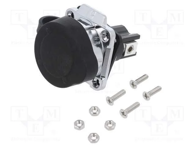 Conector: Redondos, Tomada, Tamanho 28, 02, F&ecirc;mea, Pin: 2, Ao Trinco