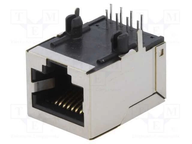 Tomada, Rj45, Pin: 8, Cat: 5e, Blindadas, Sistema: 8p8c, Tht