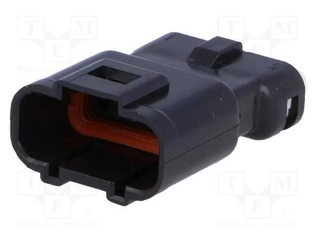 Conector: Fio-Fio, 565,E-Seal, Macho, Ficha, com Cabo, Pin: 5, Preta