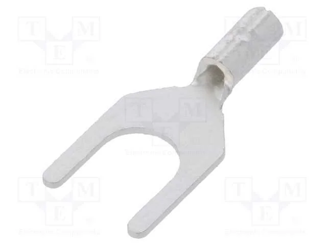 Terminal: Terminal Forquilha, M4, 0,2&divide;0,5mm2, Cerrar, com Cabo