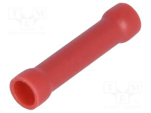 Terminal: Luva de Liga&ccedil;&atilde;o, Isolada, Lat&atilde;o, 0,5&divide;1,5mm2, Estanhado