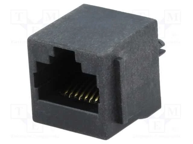 Tomada, Rj45, Pin: 8, Cat: 5, Sistema: 8p8c, Tht, Simples