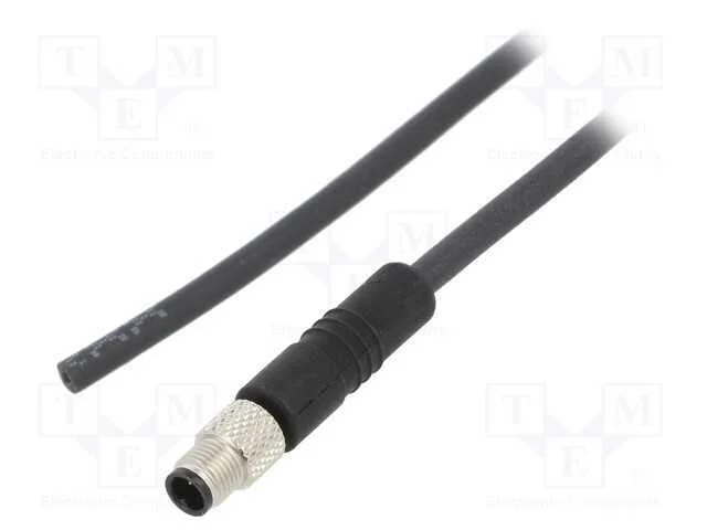Conector: M5, ficha, 707, macho, PIN: 3, n&atilde;o blin.