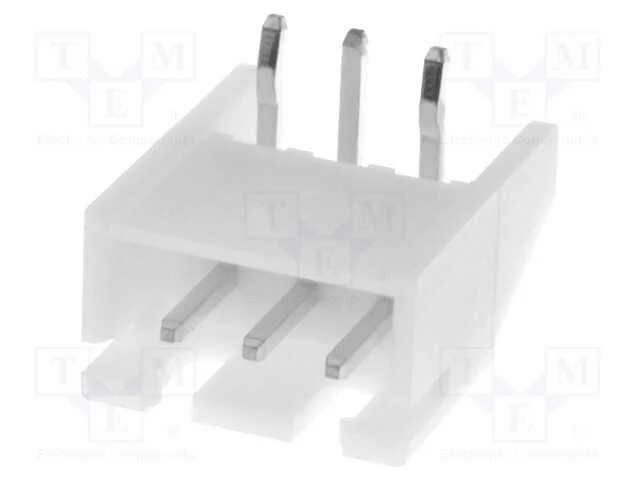 Fio-Placa, Tomada, Macho, Xh, 2,5mm, Pin: 3, Tht, 250v, 3a, -25&divide;85c