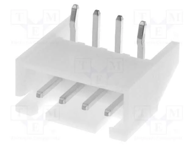 Fio-placa, tomada, macho, XH, 2,5mm, PIN: 4, THT,.