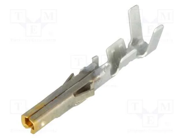 Contacto, F&ecirc;mea, Dourado, 24awg&divide;18awg, Mini-Fit Jr, Cerrar, 9a
