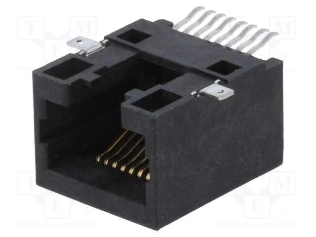 Tomada, Rj45, Pin: 8, Cat: 5, Sistema: 8p8c, Smt, Horizontais