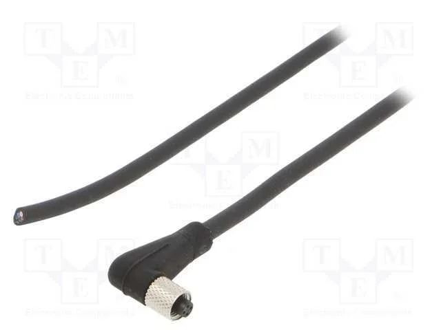 Conector: M5, ficha, 707, f&ecirc;mea, PIN: 4, n&atilde;o blin.