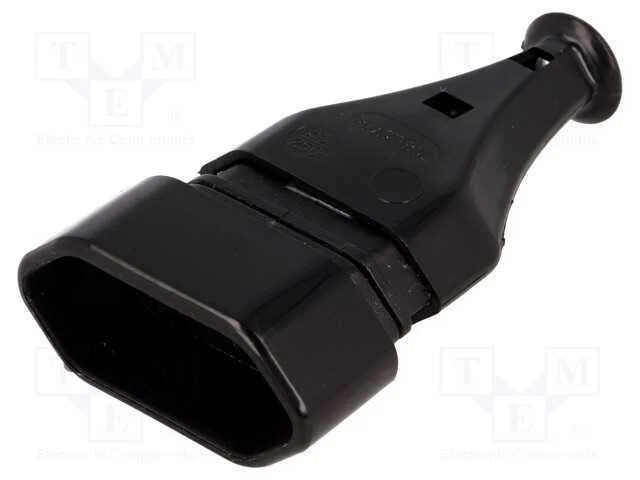 Conector: de alimenta&ccedil;&atilde;o, f&ecirc;mea, tomada, 2P, 250V.