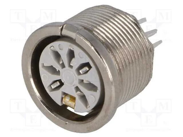 Tomada, DIN, f&ecirc;mea, PIN: 7, Sistema: 270, THT, 34.