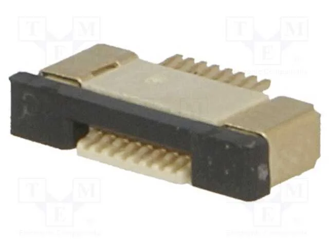 Conector: Ffc/Fpc, Horizontais, Pin: 8, Contactos Superiores,Zif