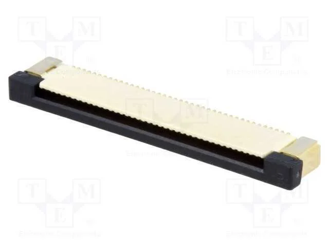Conector: Ffc/Fpc, Pin: 40, Horizontais,Contactos Superiores,Zif