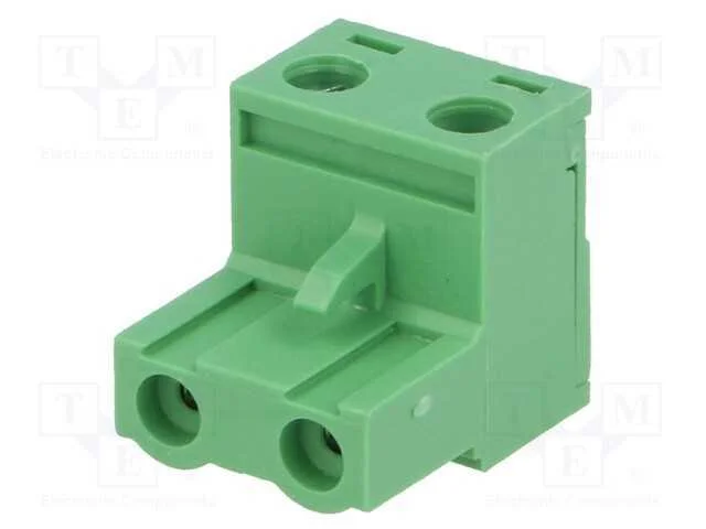 Bloco Terminal Separ&aacute;vel, 7,5mm, Faixas: 2, Simples, Ficha, F&ecirc;mea