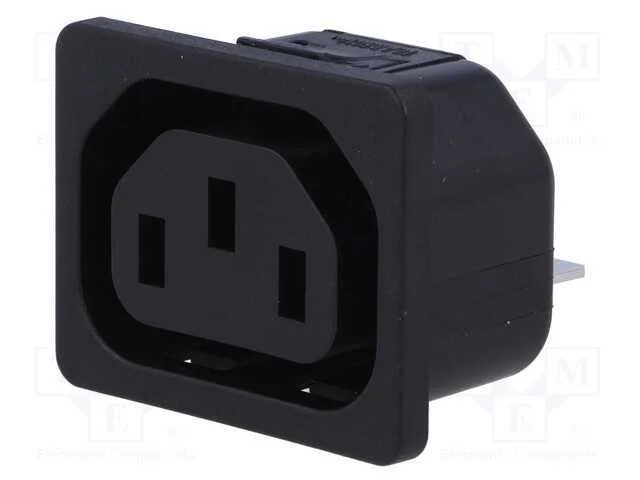 Conector: de Alimenta&ccedil;&atilde;o, Tomada, F&ecirc;mea, 10a, 250vac, Iec 60320