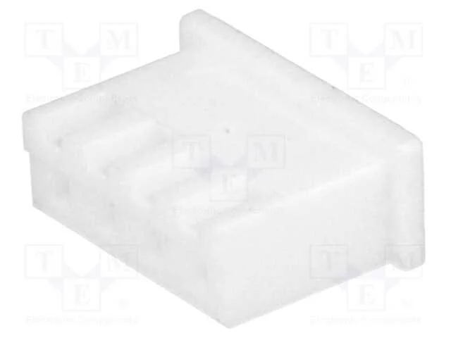 Fio-placa, ficha, f&ecirc;mea, XH, 2,5mm, PIN: 4, sem c.