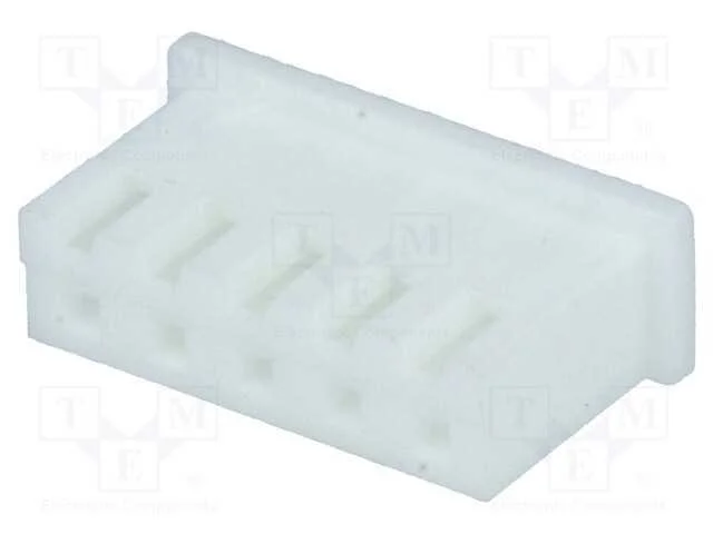 Fio-placa, ficha, f&ecirc;mea, XH, 2,5mm, PIN: 5, sem c.