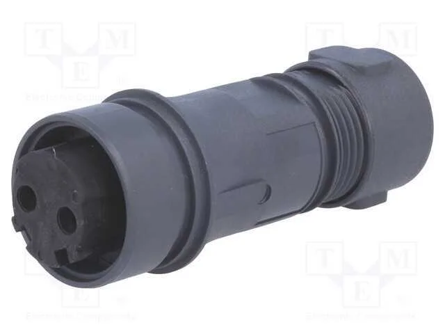 Conector: redondos, ficha, f&ecirc;mea, PIN: 2, Buccane.