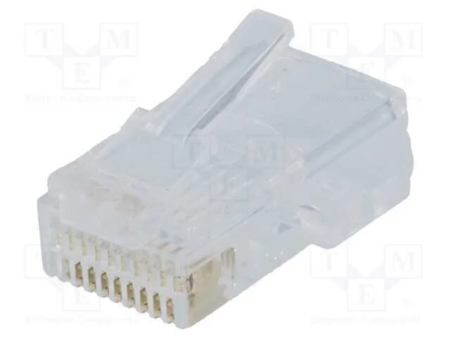 Ficha, Rj50, Pin: 10, Sistema: 10p10c, com Cabo, Idc,Cerrar