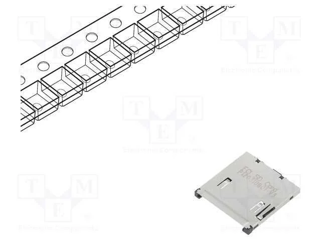 Conector: para cart&otilde;es, SD, push-push, SMT, selet.