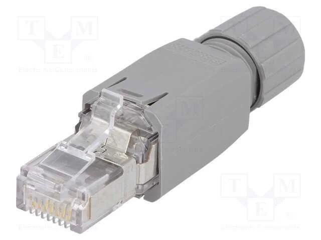 Ficha, RJ45, Variosub, PIN: 8, Cat: 5e, blindadas.