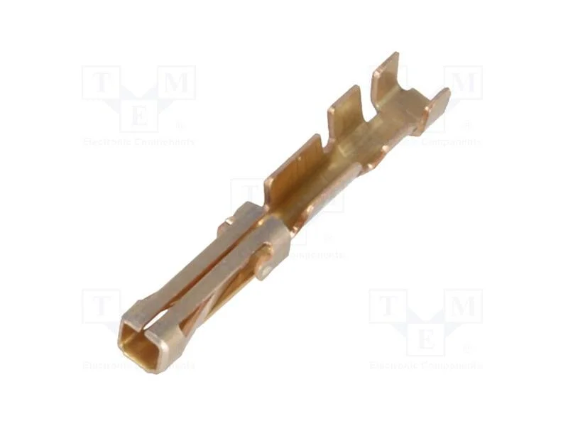 Contacto, f&ecirc;mea, dourado, 26AWG&divide;22AWG, AMPMODU MO.